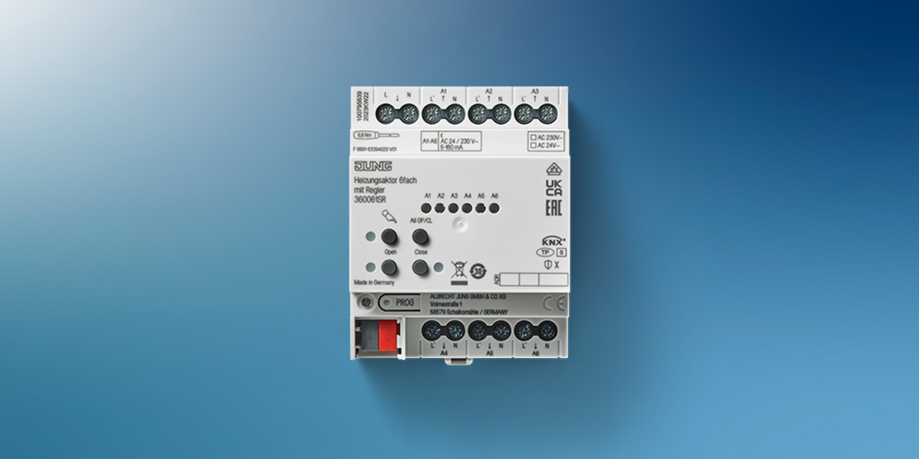 KNX Heizungsaktor 6-fach bei Madei Elektro in Grettstadt