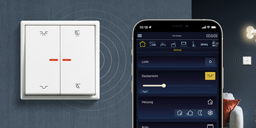 KNX RF Taster bei Madei Elektro in Grettstadt